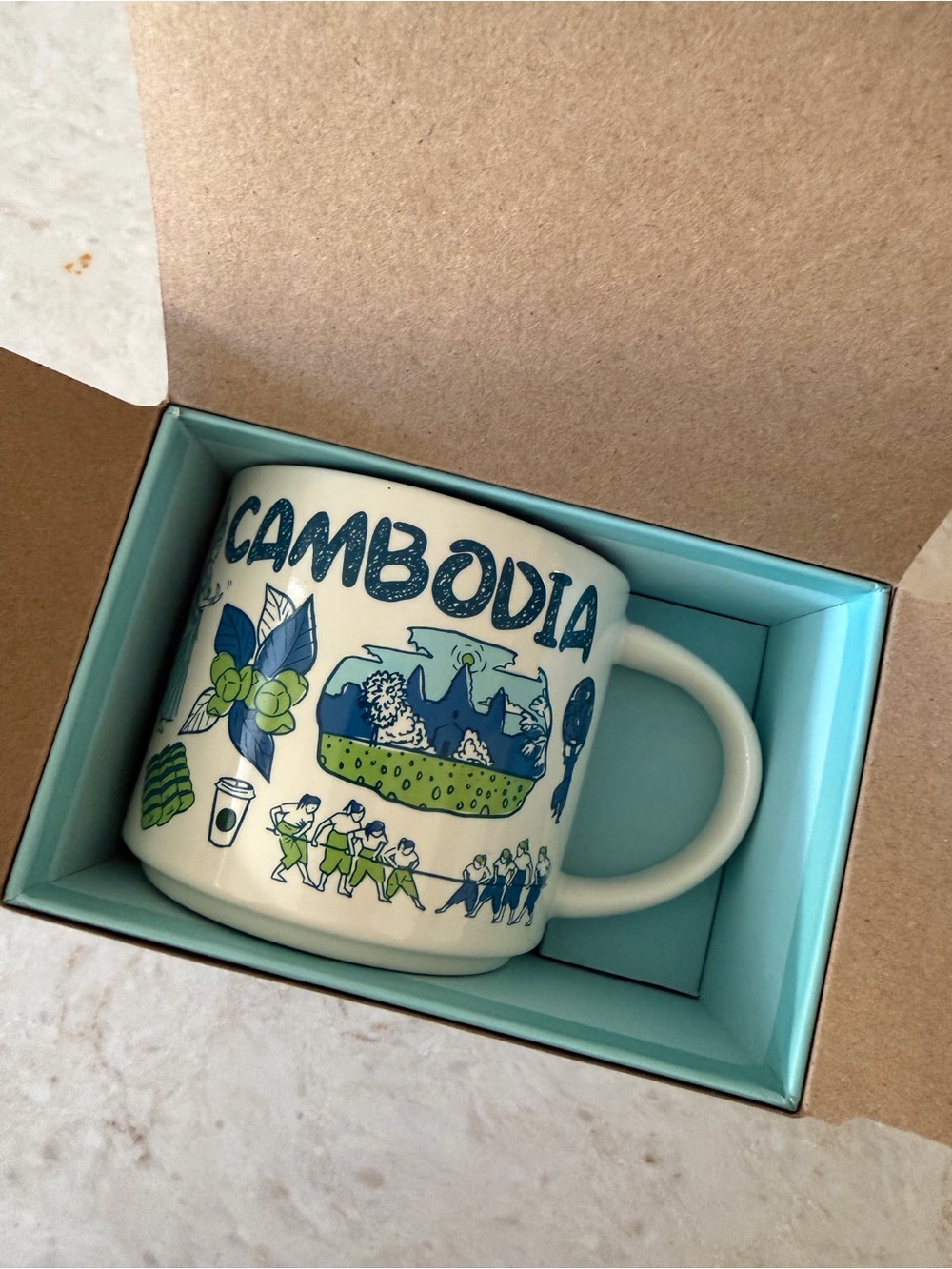Starbucks Been There Series Mug- Cambodia